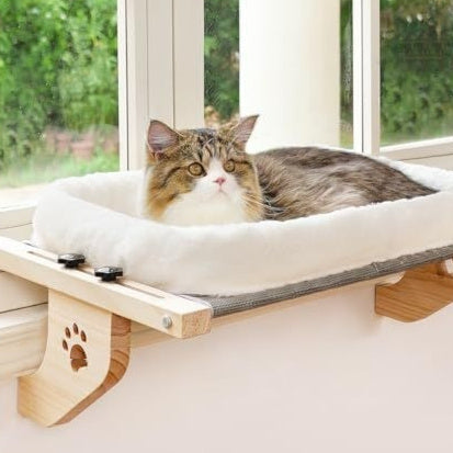 PawView™ Luxury Window Cat Perch: Give Your Cat the Best Seat in the House