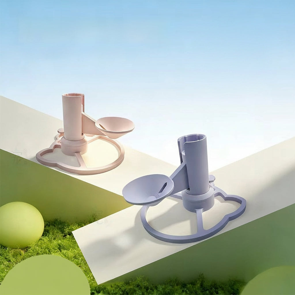 Purple PawHydrate adjustable non-electric cat water fountain