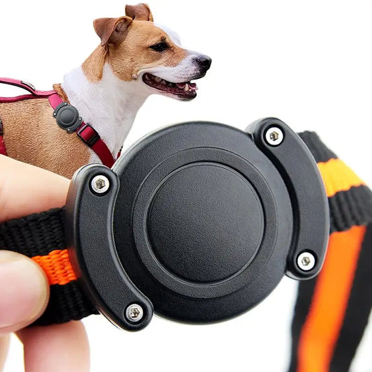 Waterproof Apple AirTag Dog Collar Holder - GPS Tracker Case