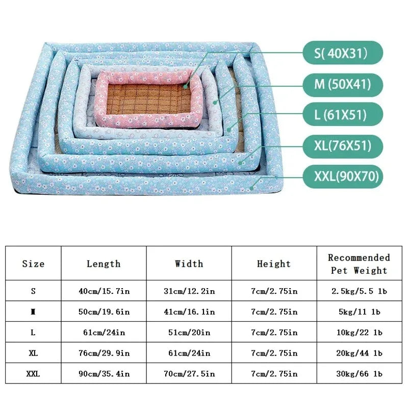 Cooling Pet Bed for Dogs & Cats