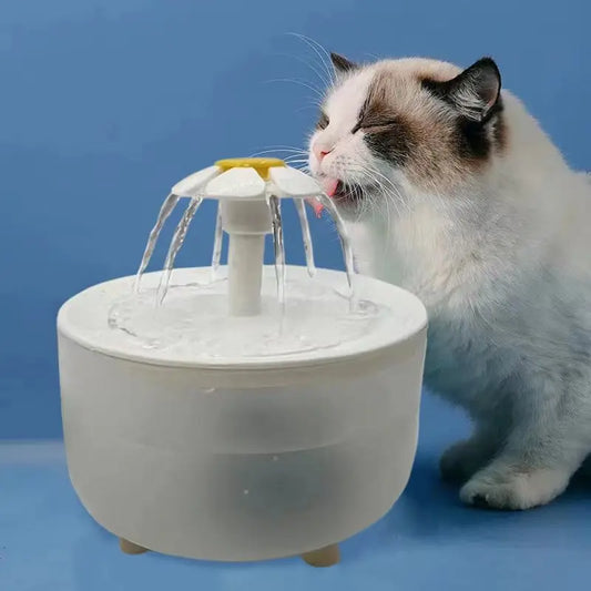 Automatic Pet Water Fountain - 1.2L USB Electric Cat Drinker with Filter