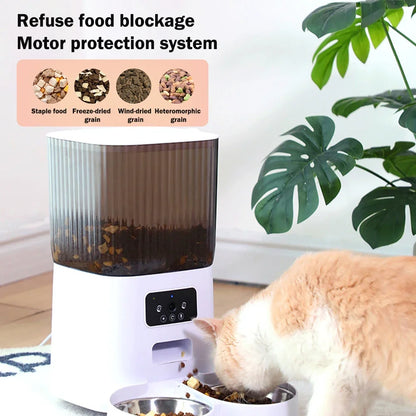 5L Smart WiFi Automatic Pet Feeder with Camera