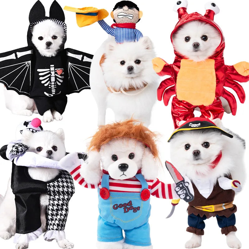 Halloween Pet Dagger Costume - Funny Outfit for Cats & Dogs