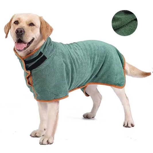 Quick-Drying Dog Bathrobe – Absorbent Pet Towel for Fast Drying