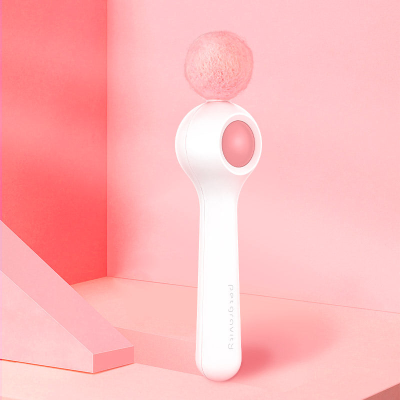 Front view of the PawBounce™ Interactive Feather Cat Wand Toy