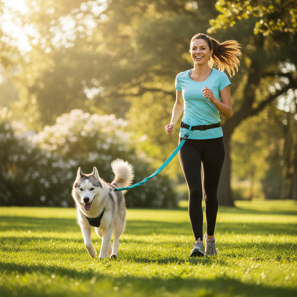 PawRun™ Hands-Free Dog Jogging Leash