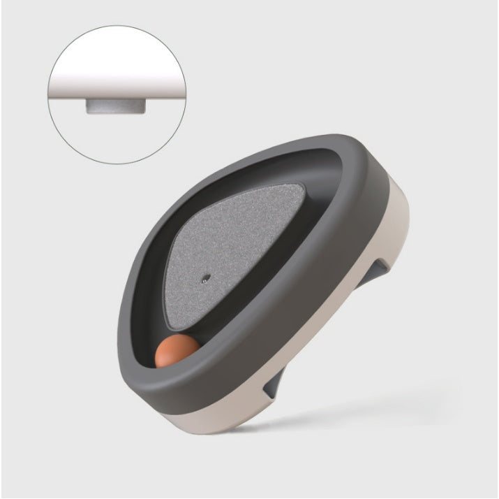 Close-up of the PawSpin™ Smart Interactive Cat Scratcher Toy with durable ABS construction.